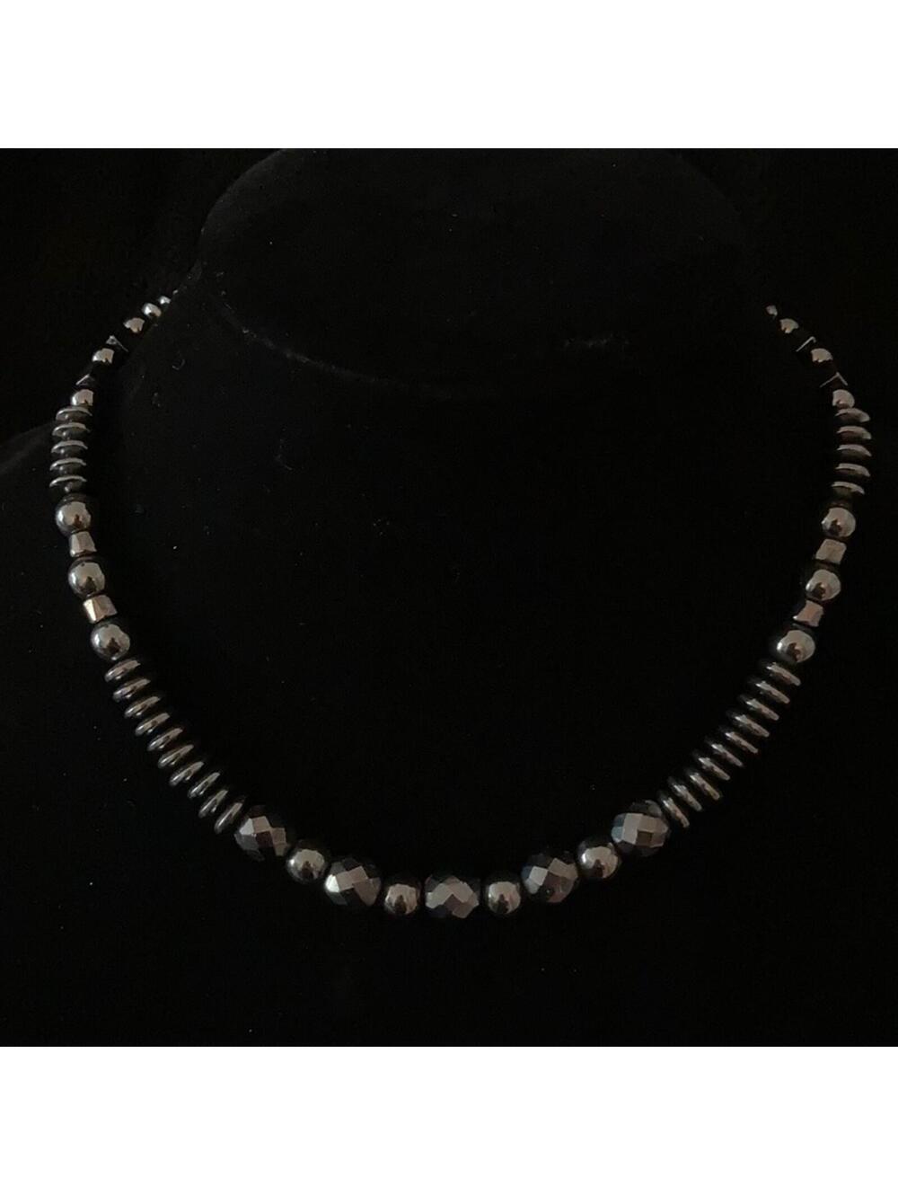 Hematite necklace